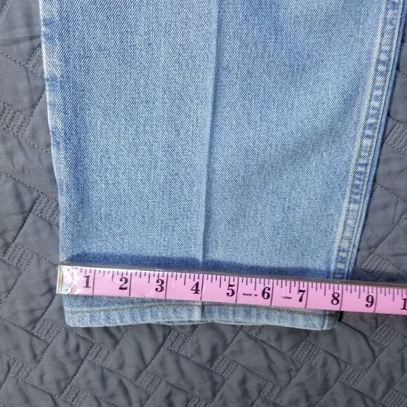 Levis Jeans Mens 38 X 38 Blue 550 Relaxed Fit Straight Medium Wash American - Picture 6 of 12